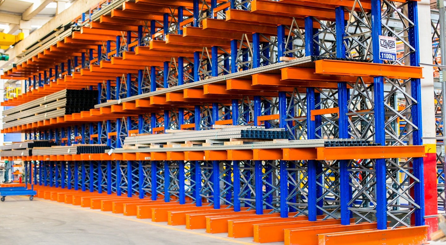Cantilever - Sistemas de Armazenagem | Longa Industrial